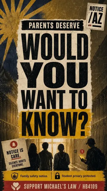 Poster artwork reading Would you want to know?